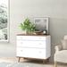 Ebern Designs Cezka Drawer Storage Organizer For Bedroom, White Toscana Wood in Brown | 39 H x 21 W x 35 D in | Wayfair