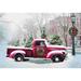 The Holiday Aisle® Snowy Day In Wellsboro by Lori Deiter - Wrapped Canvas Print Canvas | 12 H x 18 W x 1.25 D in | Wayfair