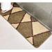 Corrigan Studio® Jal 45.27" x 29.52" Non-Slip Indoor Door Mat Synthetics in Brown | 31.49 H x 19.68 W x 0.31 D in | Wayfair