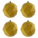 The Holiday Aisle® Round Solid Ball Ornament Plastic in Yellow | 6 H x 6 W x 6 D in | Wayfair EAC170CC3D314C3F9B0E46C8574CF0C8