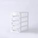 Inbox Zero Jigme Desk Organizer Plastic in White | 10 H x 6 W x 8.3 D in | Wayfair 19B5DFCB0CDC424DAB07E904A70DF217