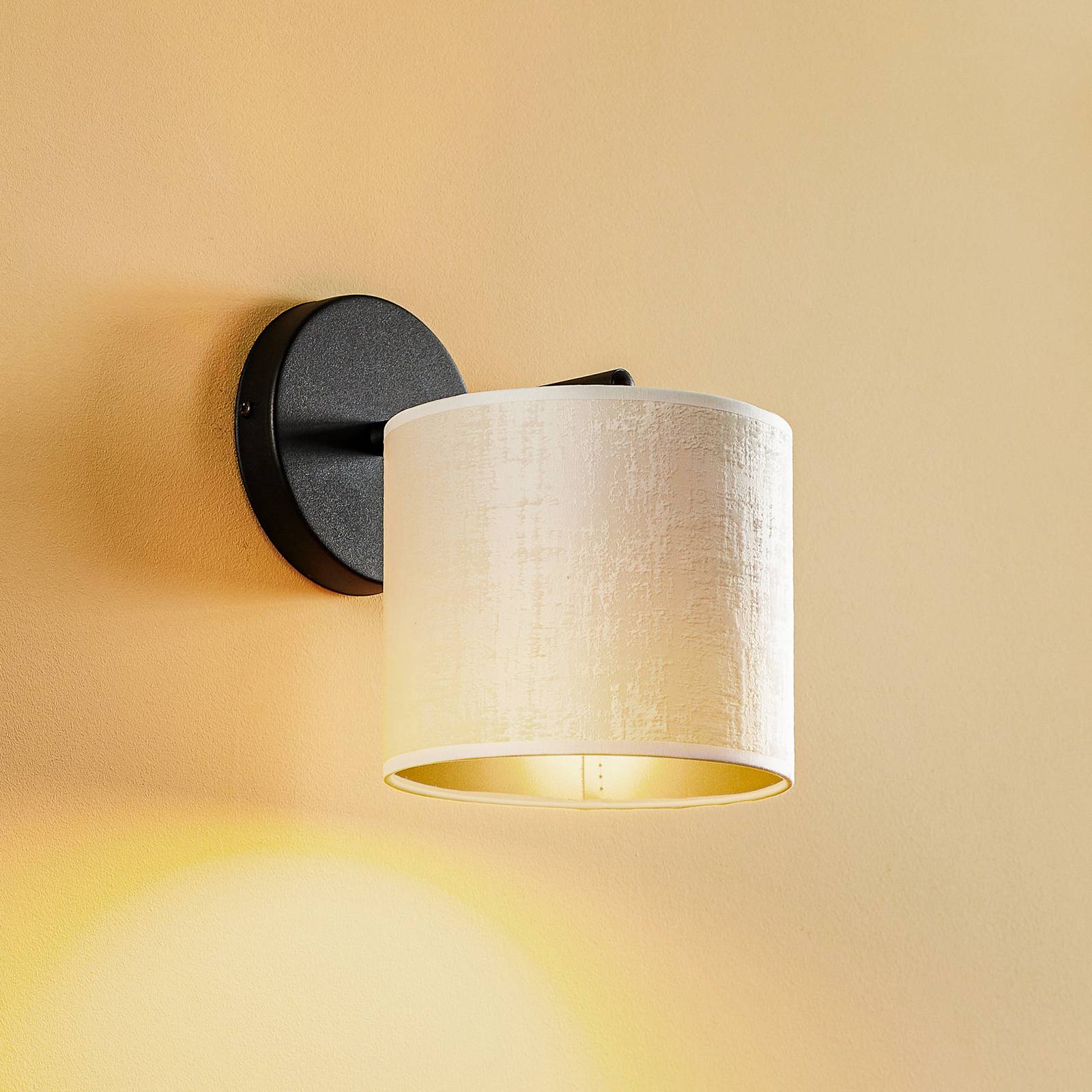 Wandlampe Jari EMIBIG LIGHTING, dimmbar, weiß / opal, für Wohn- / Esszimmer, Textil / Stoff / Seide, Wandleuchte, Wandlampe Innen
