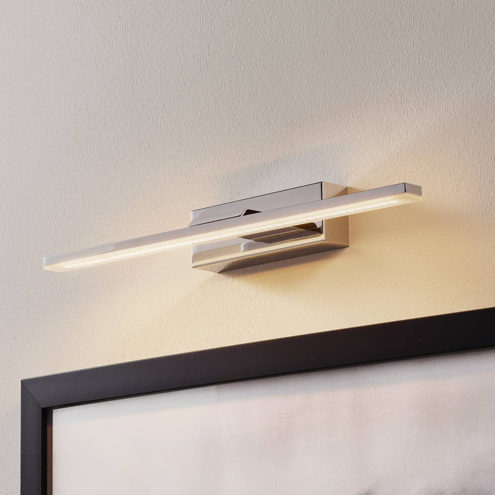 Wandlampe Miroir MCJ, chrom / silber, für Badezimmer, Aluminium, Modern, Wandleuchte, Wandlampe Bad