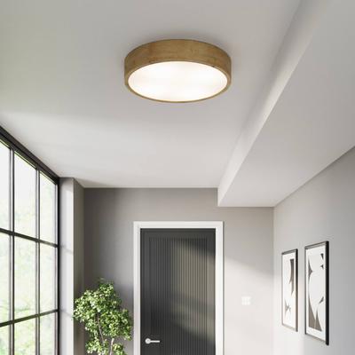 Deckenlampe Cleo TEMAR LIGHTING, dimmbar, Holz hell, für Wohn- / Esszimmer, Holz, Modern, Deckenlampe Image