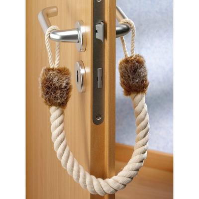 Tür Boy Schoner Kordel Seil Stopper Schoner Hänger Halterung Stopp - beige - Wenko