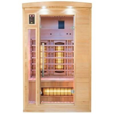 Infrarotsauna Apollon Quarz 2 Plätze - 120x123x190 cm - Frankreich Sauna - Epicea Kanada