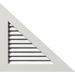 Right Triangle Gable Vent - Right Side