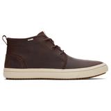 TOMS Men's Brown Water Resistant Mid Top Sneakers Carlo Terrain Shoes, Size 11.5