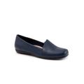 Wide Width Women's Sage Loafer by Trotters in Navy (Size 8 1/2 W)