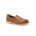 Wide Width Women's Whistle Flat by SoftWalk in Light Brown (Size 7 W)