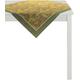 Mitteldecke APELT "2916 Indian Summer" Tischdecken Gr. B/L: 130 cm x 130 cm, 1 St., quadratisch, braun (braun, grün) Mitteldecken