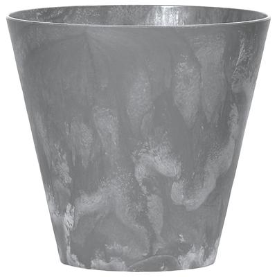 Pflanzkübel PROSPERPLAST "Tubus Effect", grau, H:37,3cm Ø:40cm, Kunststoff, Pflanzgefäße, ØxH: 40x37,3 cm Image