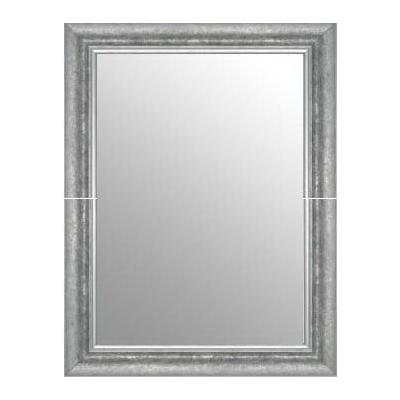 Dekospiegel LENFRA "Freya", silber (silberfarben), B:53cm H:73cm T:3cm, Holz, Spiegel, Wandspiegel Image