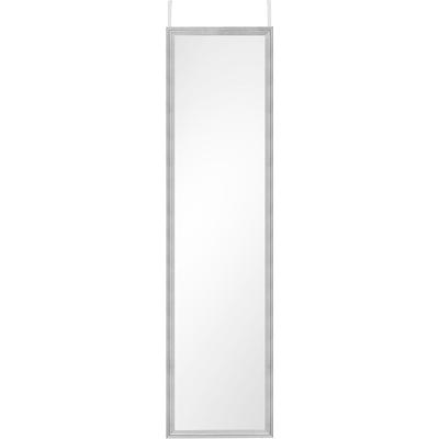 Dekospiegel MIRRORS AND MORE "RIA", grau, B:30cm H:120cm T:1,5cm, Kunststoff, Spiegel, Wandspiegel, mit Türaufhängung Image