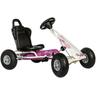 Go-Kart FERBEDO ""Ferbedo Air Runner"" Tretfahrzeuge bunt (weiß/pink/schwarz) Kinder BxTxH: 64x102x60 cm