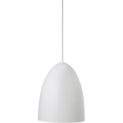 Pendelleuchte "NEXUS", weiß, Ø 20cm H: 25cm, DESIGN FOR THE PEOPLE, Lampen, Hängeleuchte, Textil Kabel, Skandinavische Design Image