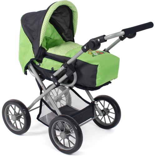 „Kombi-Puppenwagen CHIC2000 „“Leni, Bumblebee““ Puppenwagen grün (bumblebee) Kinder Puppenwagen -trage mit herausnehmbarer Tragetasche“