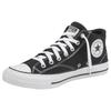Sneaker CONVERSE "CHUCK TAYLOR ALL STAR MALDEN STREET", Gr. 42,5, schwarz-weiß (schwarz, weiß), Textil, sportlich, Schuhe Sneaker high Sneakerboots Skaterschuh