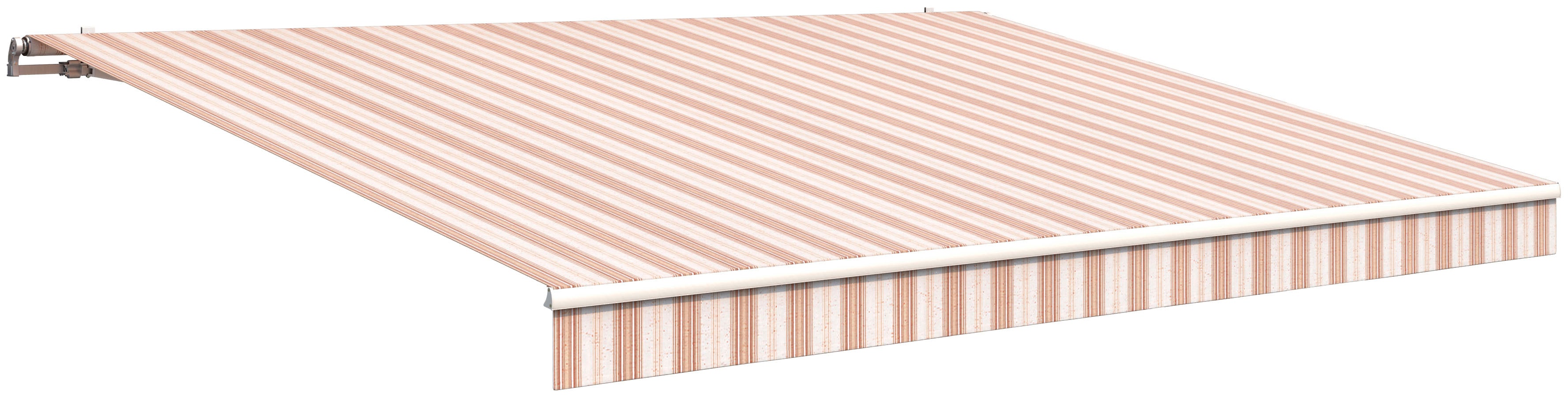 Gelenkarmmarkise WISMAR Gr. 10, beige (natur, braun), B:350cm, Polyacryl, Markisen, B: 350 cm, in versch. Ausfällen und Dessins Image