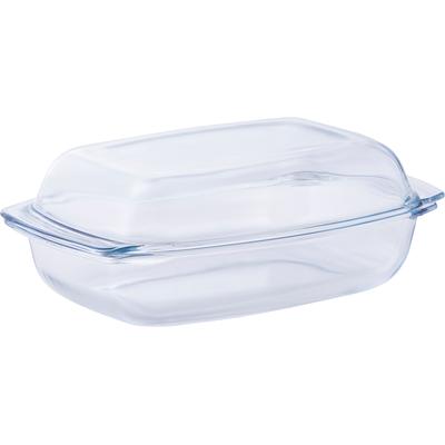 Auflaufform VAN WELL, transparent, B:34cm T:22,5cm, Glas, Auflaufformen, feuerfestes Glas, 4,1 Liter Image