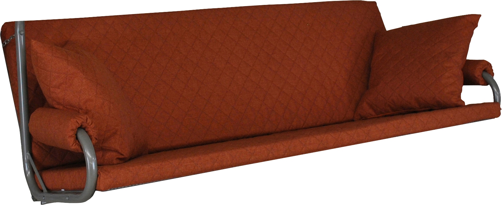Bankauflage "Joy", orange (terracotta), B:178cm H:7cm T:180cm, Obermaterial: 100% Polyester. Füllung: 100% Polyurethan, ANGERER FREIZEITMÖBEL, Polsterauflagen Image