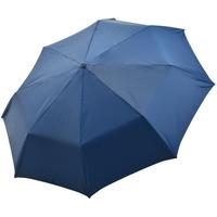 Taschenregenschirm DOPPLER MANUFAKTUR Orion, blau blau Regenschirme Taschenschirme