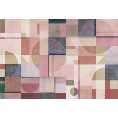 Fototapete LIVING WALLS "Walls by Patel Piazza", rosa, B:4,00m L:2,7m, Vlies, Tapeten, Vlies, Wand