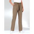 Palazzohose CLASSIC BASICS Gr. 52, Normalgrößen, grau (taupe) Damen Hosen Palazzohosen