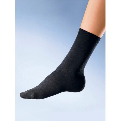 Socken ROGO Gr. 43-46, schwarz (schwarz - kurz) Damen Socken