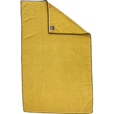 Duschtuch DONE. "Deluxe Prime", gold (goldfarben), B:70cm L:140cm, Zwirnfrottee, Obermaterial: 100% Baumwolle, Handtücher (Packung), Uni-Farben, Hotelqualität aus hochwertigem Zwirnfrottier, mit Ziernaht Image