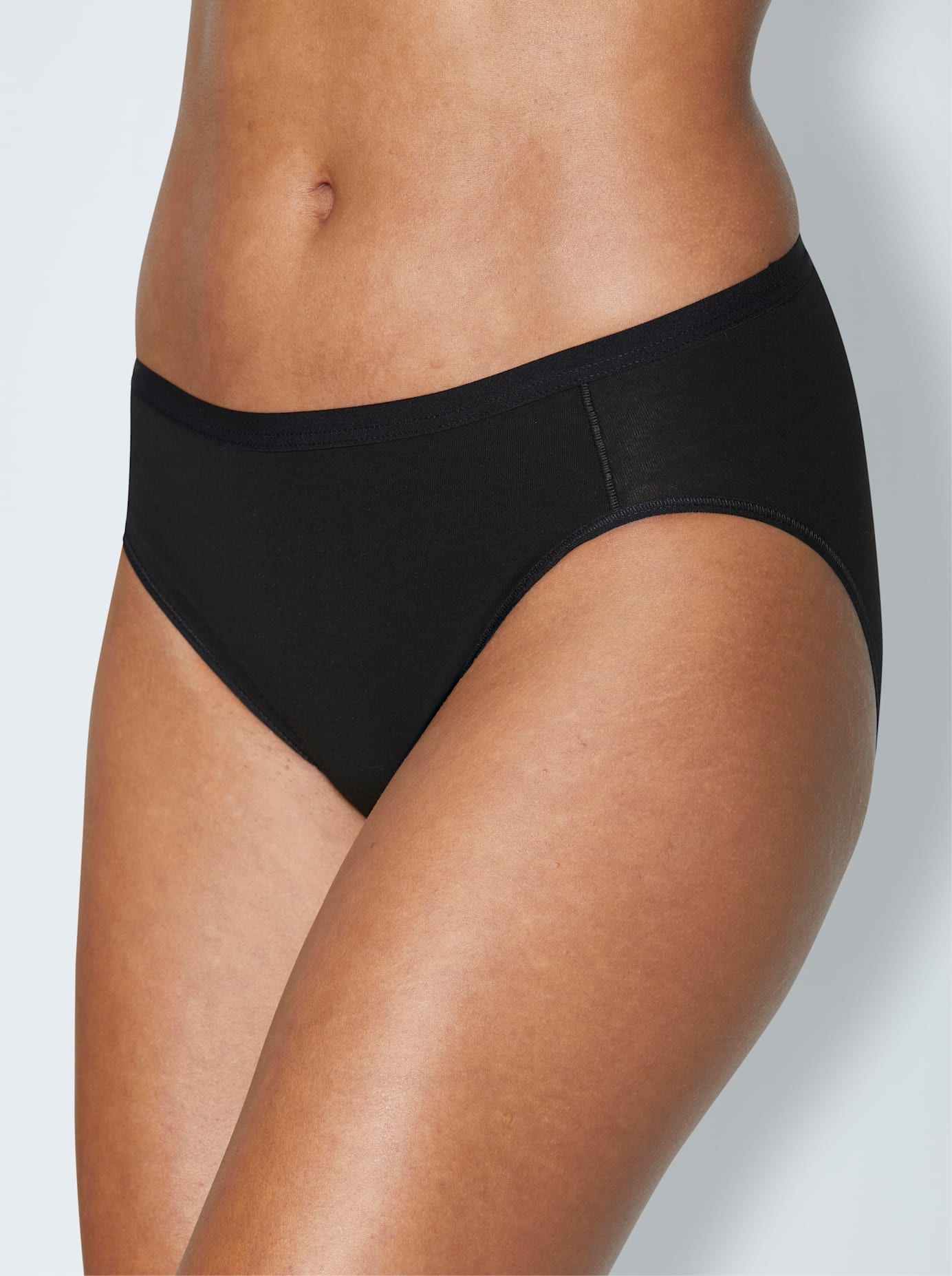 Jazz-Pants Slips NINA VON C., Damen, Gr. 46, schwarz, 93% Baumwolle, 7% Elasthan, Unterhosen Image