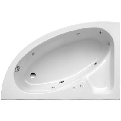 Whirlpool-Badewanne OTTOFOND "Salinas A" Badewannen Gr. Wanne links, weiß Typ 1, chrom