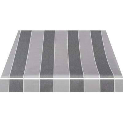 Gelenkarmmarkise SPETTMANN "STAR FIX", grau (anthrazit, grau), B:400cm, Polyacryl, Markisen, 400 cm Breite, 300 cm Ausfall, Volant gewellt