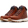 Schnürboots NIKE SPORTSWEAR "MANOA LEATHER SE", Gr. 45, rot (rotbraun), Leder, sportlich, Schuhe