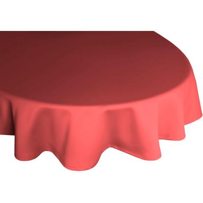 Tischdecke WIRTH "NEWBURY" Gr. 1, rot, Ø:160cm, Polyester, Baumwolle, Tischdecken, rund