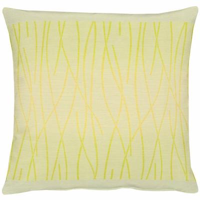 Dekokissen APELT "7902 Loft Gold", grün (grün, gemustert), B:46cm L:46cm, Polyester, Dekokissen_Sitzkissen_Kissenhüllen, Kissenhülle ohne Füllung, 1 Stück Image