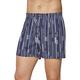 Boxershorts KINGS CLUB Gr. 10, 2 St., blau (marine, bedruckt) Herren Unterhosen Slips, Schlüpfer