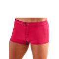 Boxer-Badehose BENCH., Herren, Gr. 6, N-Gr, rot, Polyamid, unifarben, Badehosen, mit seitlichem Logoprint