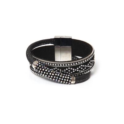 Armband "Adonia", Damen, Gr. Metall, schwarz, COLLEZIONE ALESSANDRO, Armbänder Image