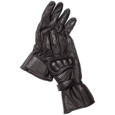 Motorradhandschuhe ROLEFF "Racewear" Gr. XXL, schwarz, Handschuhe, XXL, Obermaterial: 100% Rindsleder. Innenfutter: 100% Polyester, winddicht, wasserdicht