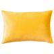 Kissenhülle HEINE HOME Kissenbezüge Gr. B/L: 50 cm x 50 cm, 1 St., Baumwolle, gelb (senfgelb) Kissenbezüge uni