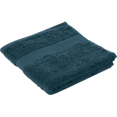 Handtuch GÖZZE "New York", blau (petrol), B:50cm L:100cm, Frottier, Obermaterial: 100% Baumwolle, Handtücher (Packung), im Set, moderne Uni-Farben, mit strukturierter Borte, reine Baumwolle Image