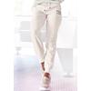 Jogginghose BUFFALO, Damen, Gr. 36/38, N-Gr, weiß, angeraute Sweatware, Obermaterial: 60% Baumwolle, 40% Polyester, unifarben, casual, bequem lang, Hosen, mit seitlichen Eingrifftaschen, Loungeanzug