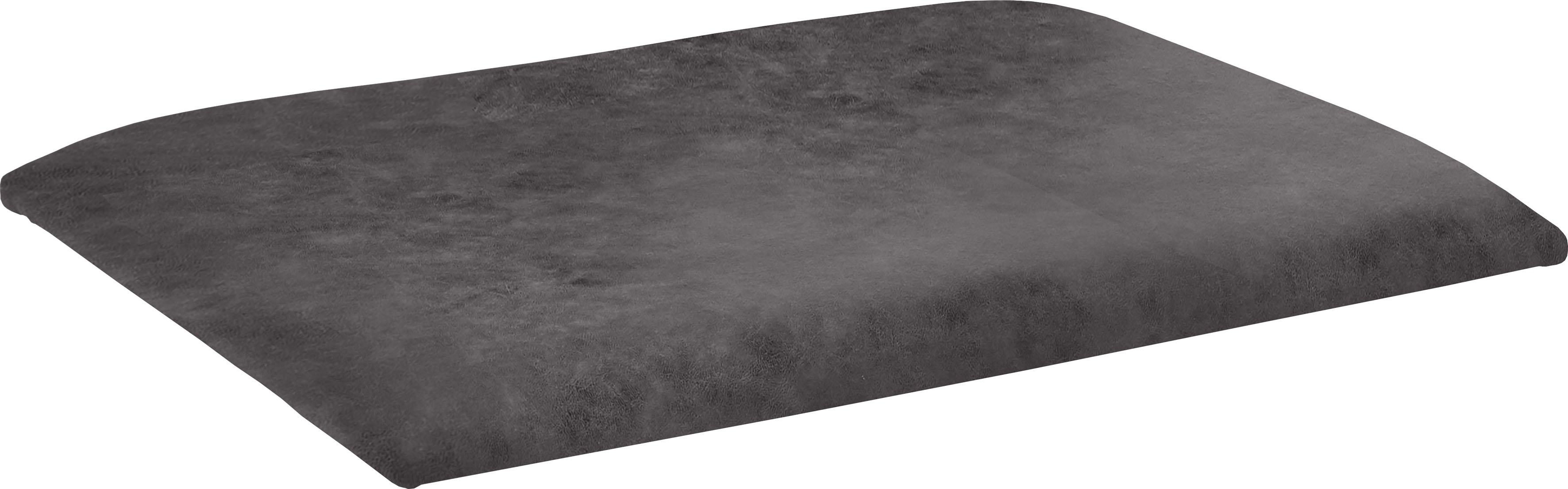 Auflagekissen MASSIVLINE & MORE "Oviedo", Damen, Gr. B/H/T: 50cm x 4cm x 39cm, Microfaser, 1 Stk., grau (macy 08 anthrazit), Polsterauflagen Bankauflage, strapazierfähiger Bezug