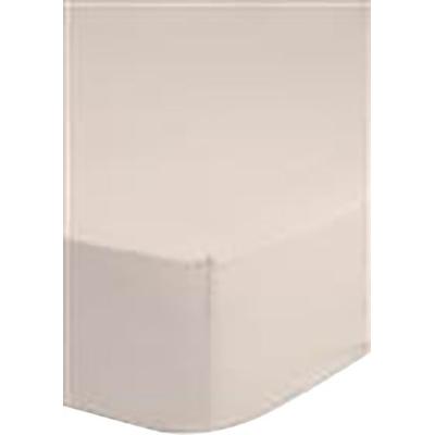 Spannbettlaken HIP "Hip in Gr. 90x200, 140x200 oder 180x200 cm", beige (sand), B:90cm L:200cm, Satin, Obermaterial: 100% Baumwolle, Laken, 100% Baumwolle, Mako-Satin, Rundumgummi, bis 25 cm Höhe Image
