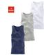 Tanktop H.I.S Gr. 134/140, blau (weiß, marine) Kinder Tops Tanktops