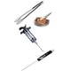 Grillbesteck-Set WESTMARK Grillbesteck-Sets silberfarben (silberfarben, schwarz) Grillbesteck