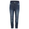 Schlupfjeans ARIZONA "für kleine Mädchen" Gr. 104, N-Gr, blau (darkblue, denim) Mädchen Jeans