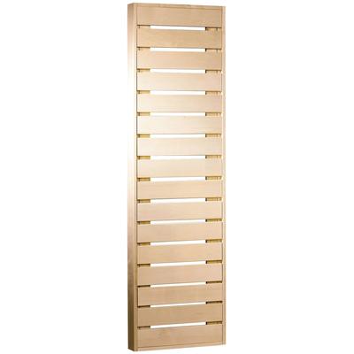 Saunabank KARIBU "Bank Größe 2 181 x 55 x 9 cm", beige, B:55cm H:9cm T:181cm, Holzwerkstoff, Sitzbänke