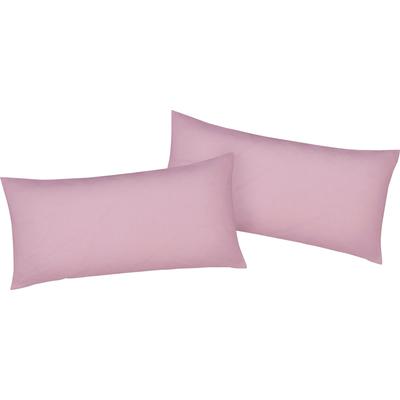 Kissenbezug BELLANA "Mako-Jersey-Exclusiv", beige (puder), B:80cm L:40cm, Baumwolle, Obermaterial: 100% Baumwolle, Kissenbezüge, aus reiner Baumwolle Image